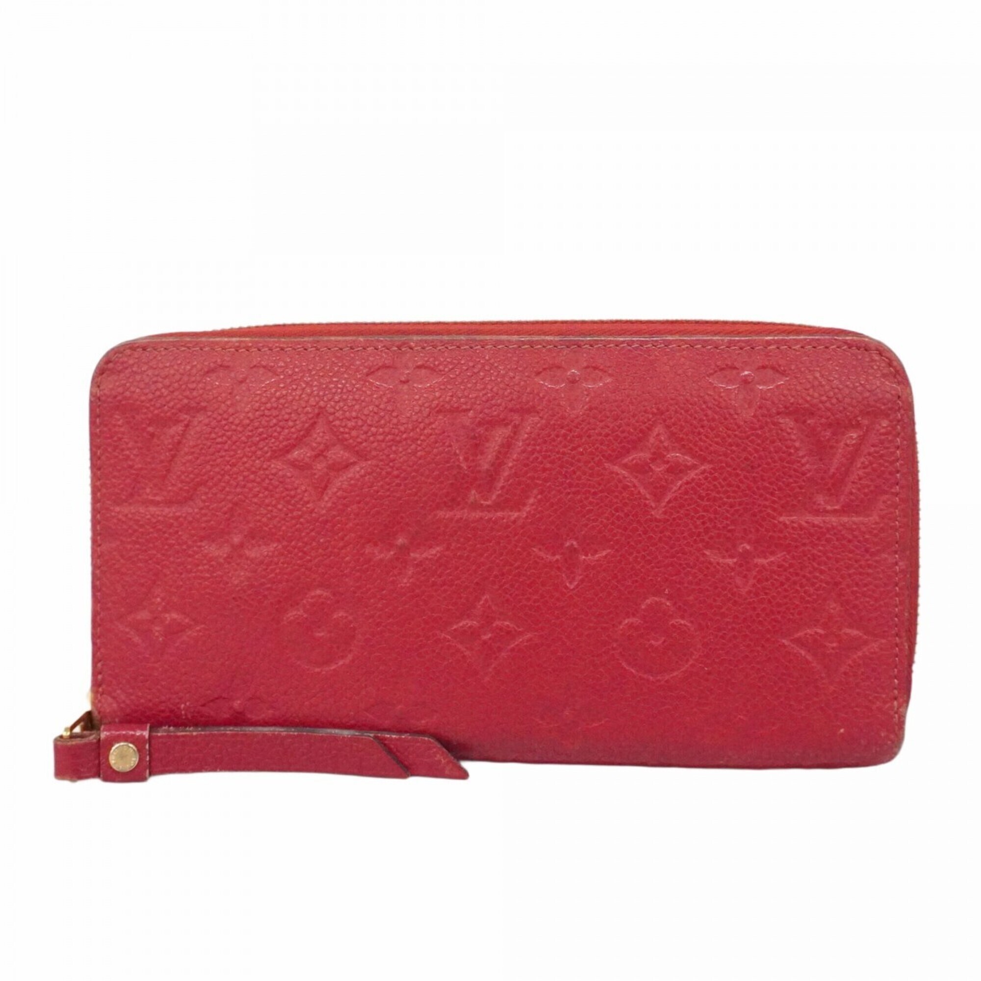 Louis Vuitton Monogram Empreinte Zippy Wallet M63691 Scarlet (Men's/Women's)
